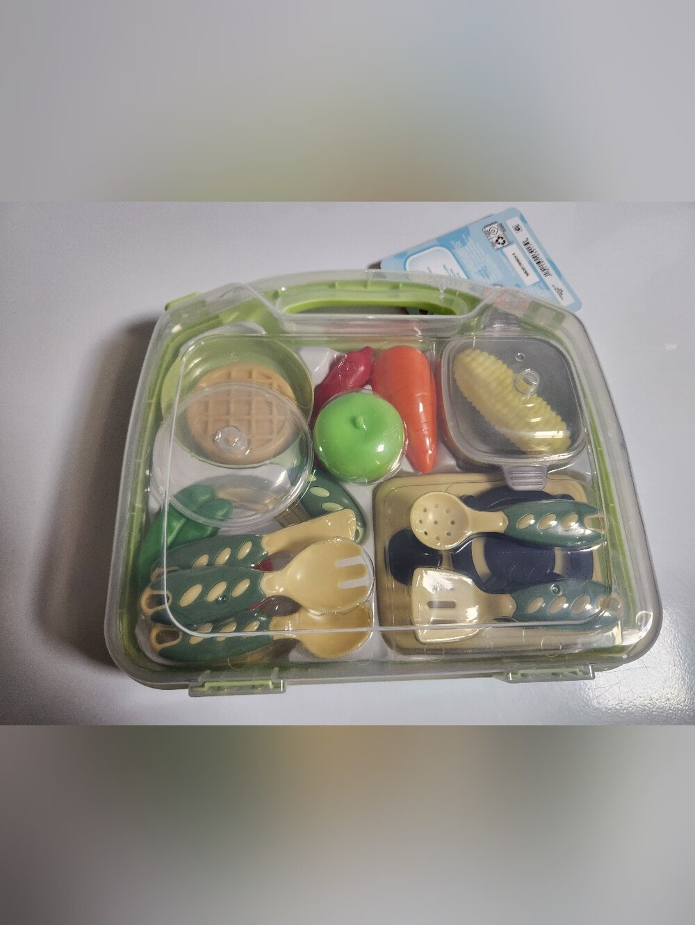 Cooking Play Food Set 19 Pieces Kids Pretend Toys
